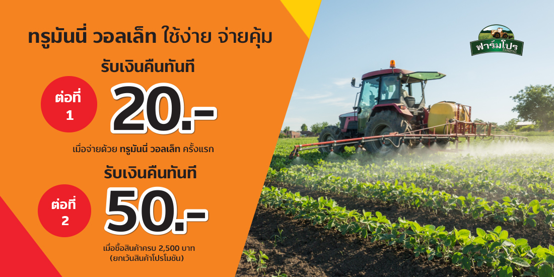 ฟาร์มโปรรับเงินคืน 20 บาทเมื่อชำระด้วยทรูมันนี่ วอลเล็ทครั้งแรกที่ ร้านฟาร์มโปร1 ก.ค. 64 - 31 ธ.ค. 64 Penguin Eat Shabu