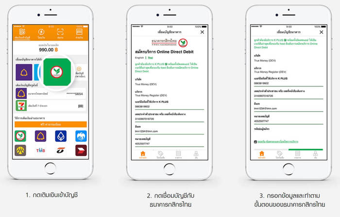 สัมผัสไลฟ์สไตล์ cashless society ด้วยวิธีเติมเงินเข้าวอลเล็ทสุดรวดเร็วกับ KBank