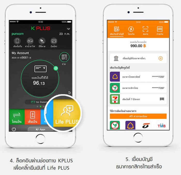 สัมผัสไลฟ์สไตล์ cashless society ด้วยวิธีเติมเงินเข้าวอลเล็ทสุดรวดเร็วกับ KBank