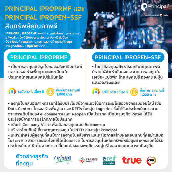 PRINCIPAL iPROPRMF – TrueMoney Wallet PRINCIPAL iPROPRMF - “ลงทุนเพื่อเกษียณ ปันผลปังๆ”