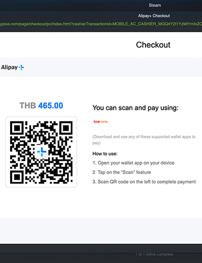 7. สแกน QR ด้วย APP TMN Wallet