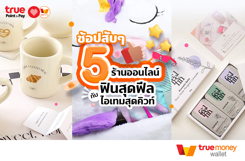 ทรูมันนี่ อาสารีวิว EP.23 ช้อปสับๆ 5 ร้านออนไลน์ ฟินสุดฟีลกับไอเทมสุดคิวท์ ร้านบนอินสตราแกรม สายแฟชั่น - TrueMoney Wallet