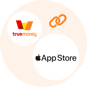 App Storeเมื่อผูกบัญชีและจ่าย App Store ผ่านทรูมันนี่ครั้งแรก1 ธ.ค. 68 - 31 ม.ค. 69 PayLater-สินเชื่อเงินด่วน KKP Cash Now