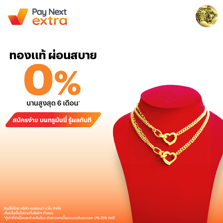 CHAISUWANผ่อนสบาย 0% นานสูงสุด 6 เดือน*1 มี.ค. 68 - 28 ก.พ. 69 โปรโมชันทรูมันนี่